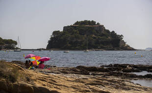 Le fort de Bregancon, résidence d'été des présidents.