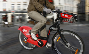 Les vélos en libre service V'Lille.