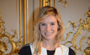 Louise Ekland, à Paris, en 2015.
