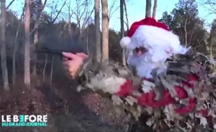Capture d'écran du zap télé du 18 décembre 2013.