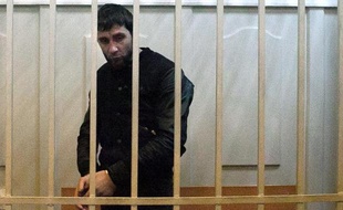 Zaour Dadaïev emprisonné au tribunal de Baslanny près de Moscou le 8 mars 2015, a avoué avoir participé au meurtre de Boris Nemtsov