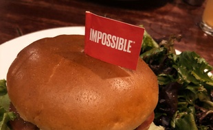 Un «burger impossible» de la marque Impossible Foods (illustration).
