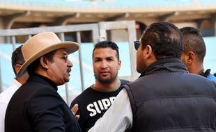 Mohamed Ayachi Ajroudi, en mai 2019, à Gabès en Tunisie.