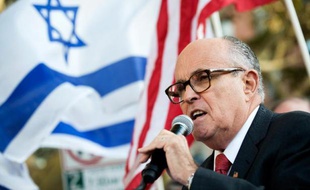 L'ancien maire républicain de New York Rudy Giuliani, le 20 octobre 2014 à New York