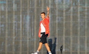 Le chanteur Justin Bieber au Festival British Summertime