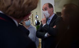 Jean Castex, photographié en mai 2021. May 20, 2021. GUILLAUME SOUVANT/POOL /SIPA//SOUVANTGUILLAUME_1911.25166/2105201620/Credit:GUILLAUME SOUVANT/SIPA/2105201623