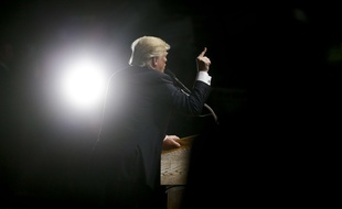 Donald Trump, le 28 avril 2016 dans l'Indiana.