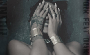 Détail du visuel du single «Work» chanté en duo par Drake et Rihanna.