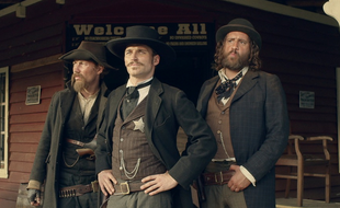 Jonathan Cardonnel, François-David Cardonnel et Hubert Delattre, les trois frères Templeton dans la nouvelle série d'OCS City.