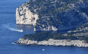 Les calanques vues depuis le Cap Canaille.