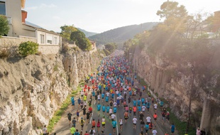 La course Marseille-Cassis en 2014