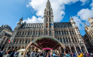 Illustration de la Grand-Place de Bruxelles.