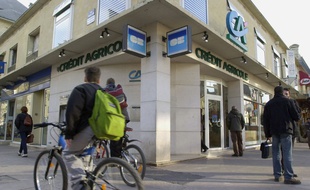 Une agence du Crédit Agricole