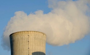 Une centrale nucléaire