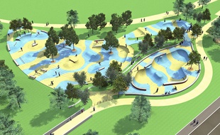 Le futur skateparc de La Faute-sur-mer serait l'un des plus grands d'Europe.