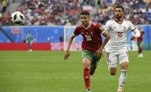 Amine Harit, élu meilleur joueur du Maroc-Iran de vendredi dernier.