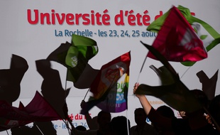 Université d'été du PS à La Rochelle en août 2013.