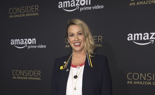 La chanteuse Alanis Morissette à Los Angeles