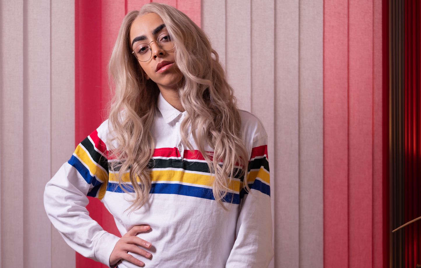 Le chanteur Bilal Hassani, en avril 2019.