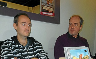 Benjamin Keltz et Jean-Marie Goater.