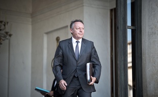 Thierry Braillard, ici lors de la sortie du Conseil des ministres à l'Elysée, en octobre 2016. Nicolas Messyasz