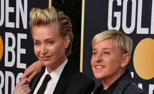 L'actrice Portia de Rossi et son épouse, la présentatrice Ellen DeGeneres