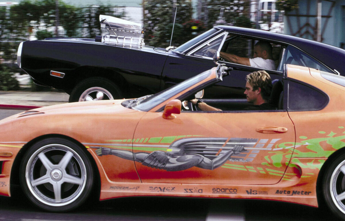 Voiture De Fast And Furious 1 La Toyota Supra de Paul Walker dans «Fast and Furious» a été vendue 550.000  dollars