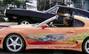 L'acteur Paul Walker dans «Fast and Furious» au volant de sa 1994 Toyota Supra