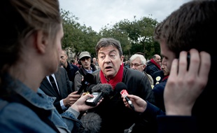 Jean-Luc Mélenchon, le 2 novembre 2014, à Paris.