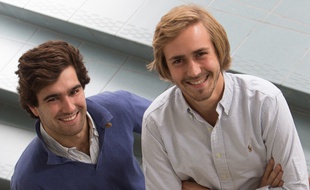 Les fondateurs de Ouistock, Neville Ricourt et Simon Ryckembusch.