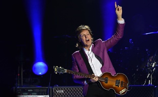 Paul Mc Cartney, lors de son concert à Marseille, le 5 juin 2015.