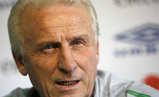 Giovanni Trapattoni, le sélectionneur italien de l'Eire, le 5 juin 2009