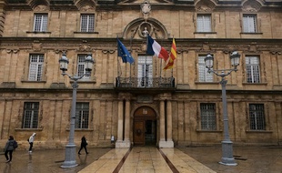 L'hôtel de ville d'Aix-en-Provence. (archives)