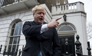 L'ex-maire de Londres Boris Johnson, le 21 février 2016.