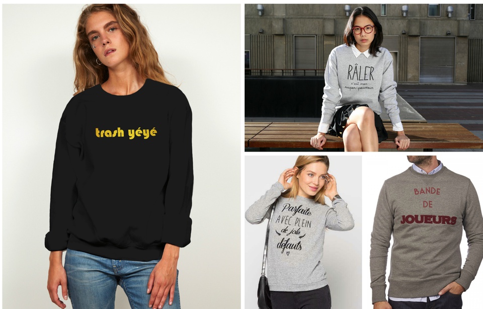 Le sweat à message a-t-il toujours son mot à dire ?