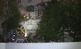 Un appartement situé rue Pajol dans le 18e arrondissement de Paris a été soufflé par une explosion dimanche 14 avril 2019.