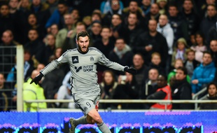 André-Pierre Gignac lors de Toulouse-OM le 6 mars 2015.