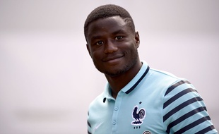 Paul-Georges Ntep à Clairefontaine le 3 juin 2015.