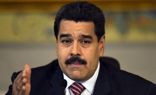 Le président vénézuélien Nicolas Maduro, le 25 octobre 2014 à Caracas
