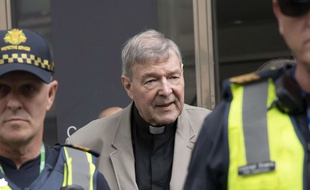 Le cardinal australien George Pell à son arrivée au tribunal le 26 février 2019.