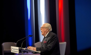 Jean-Marie Le Pen le 29 novembre 2014 à Lyon.