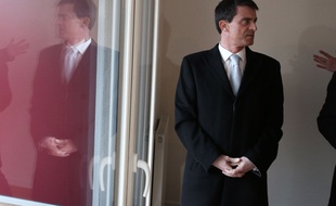 Manuel Valls à Cachan le 4 mars 2015.