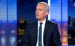 François de Rugy sur le plateau du JT de France 2, mardi 23 juillet.