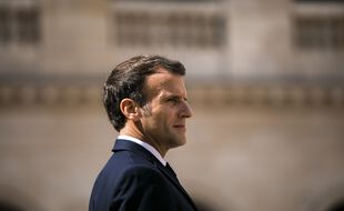 Emmanuel Macron le 13 juillet 2021.