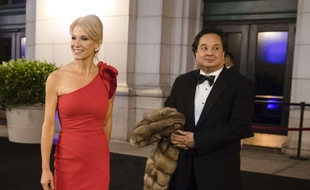 Kellyanne et George Conway le 19 janvier 2017 à Washington