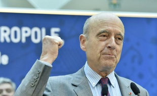 Alain Juppé à Bordeaux, ville dont il est maire, le 22 avril 2016