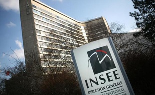 L'entrée de l'Insee à Paris