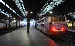 La gare Saint-Lazare à Paris