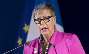 Marie-France Moneger-Guyomarch, la directrice de l'IGPN, a présenté ce lundi le bilan de l'année 2015.
