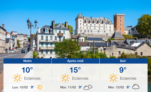 Météo Pau: Prévisions du dimanche 9 février 2020